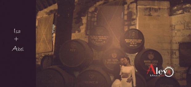 Boda en bodegas Fundador